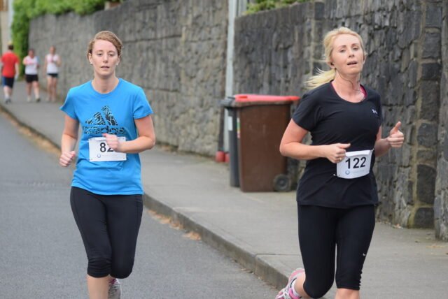 Finish of St. Coca's 5KM Road Race and Fun Run 2014