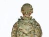 Smart Scale Trends Visualization Pictured is a rear view of soldier wearing full Virtus body armour, Virtus helmet and the Dynamic Weight Distribution (D