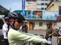 Treadmill Sensors Compared Grace Demonstrates Biking Safety